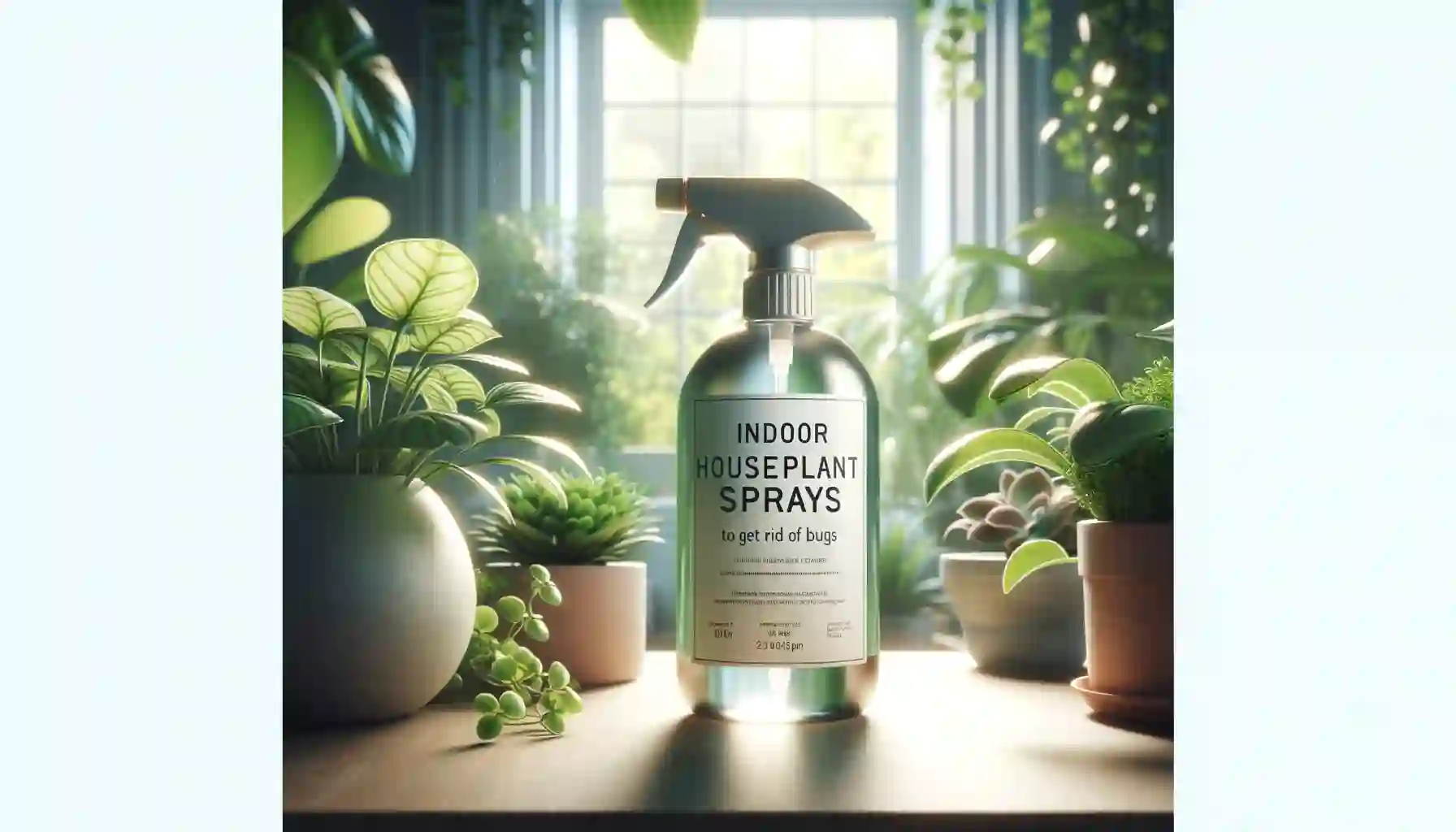 Indoor Houseplant Sprays to Get Rid of Bugs